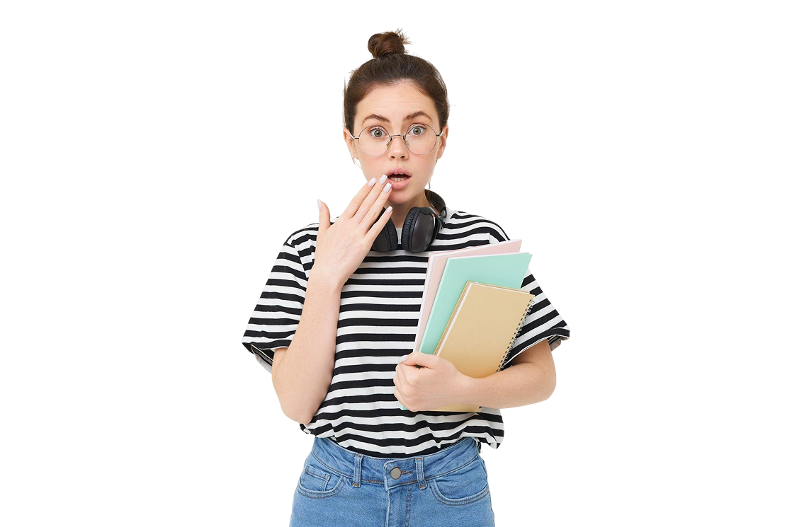 Surprised Student